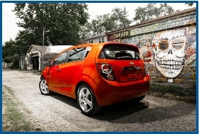 chevy sonic hatchback styling