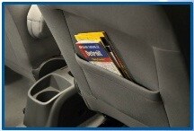 chevy sonic rear seat view