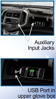 chevy sonic equipment features