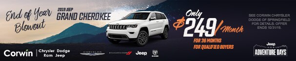 2019 Jeep Grand Cherokee Model Year Blowout | Springfield, MO