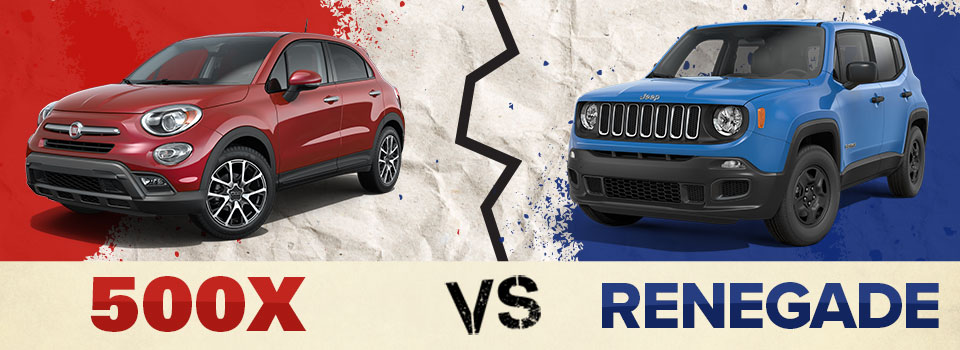 Corwin FIAT - FIAT 500X vs Jeep Renegade Fiat 500X versus Jeep Renegade