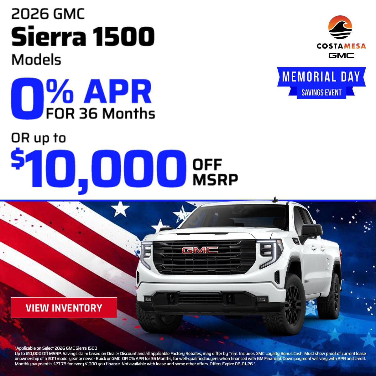 MAY2026_Slider_New_GMC_Sierra%201500_2026_Offer_APR%20%26%20MSRP_1200x1200_06-01-2026.jpg