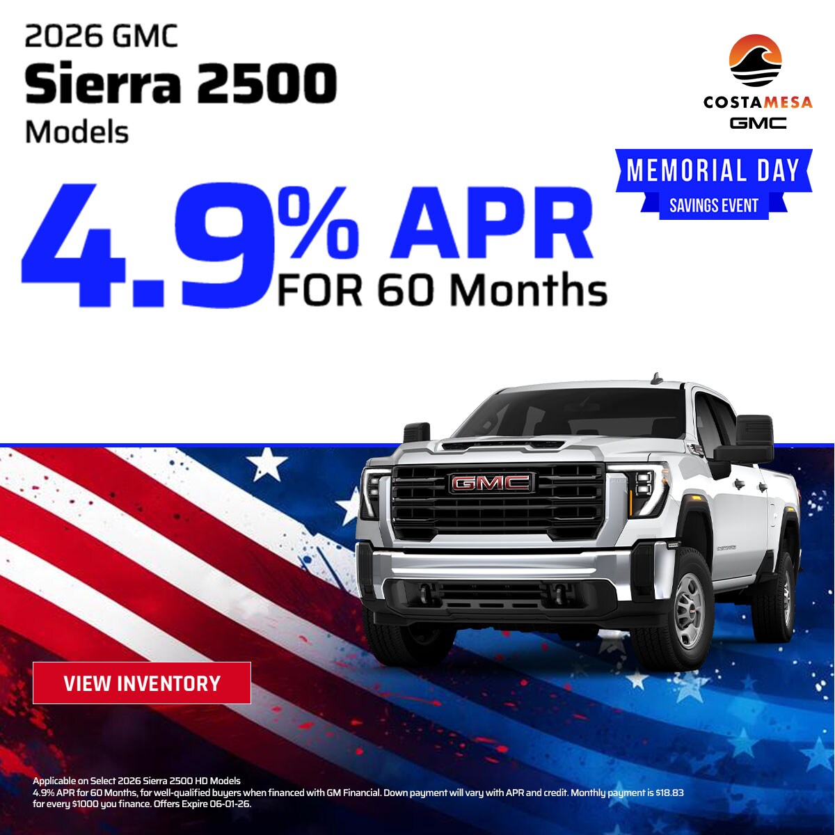 MAY2026_Slider_New_GMC_Sierra%202500%20HD_2026_Offer_APR%20%26%20MSRP_1200x1200_06-01-2026.jpg