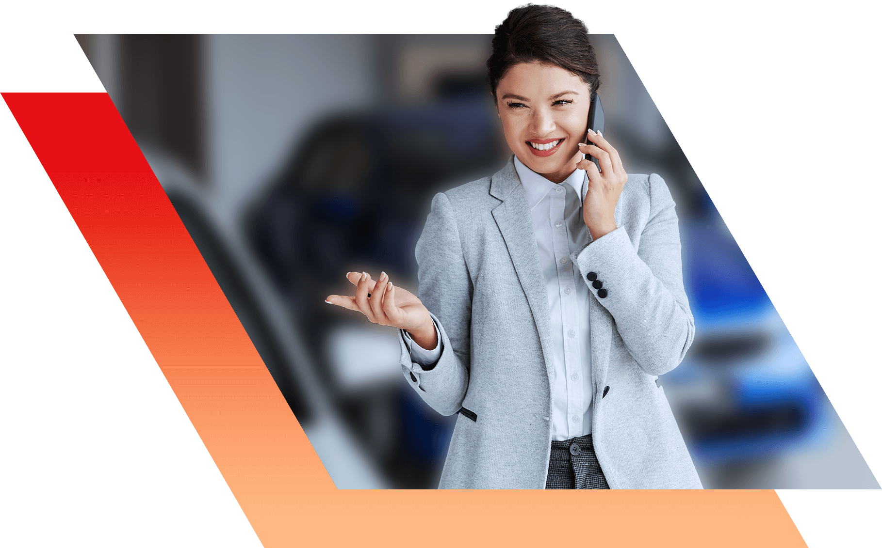 Woman on Phone