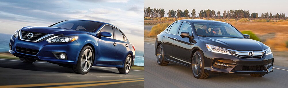 2017 Nissan Altima vs Honda Accord