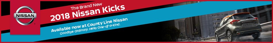 Brand New Nissan Kicks Now Available at County Line Nissan