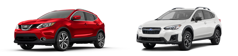 Nissan Rogue Sport vs Subaru Crosstrek