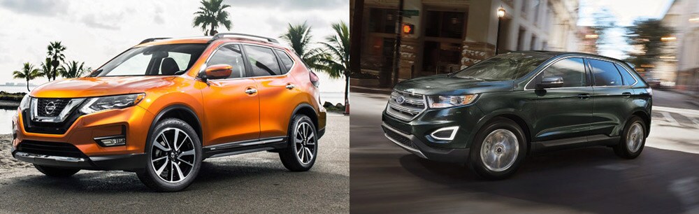 2017 Rogue vs Ford Edge