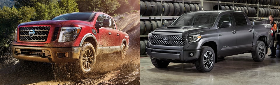 Nissan Titan vs Toyota Tundra