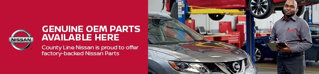 Genuine Nissan Parts at County Line Nissan