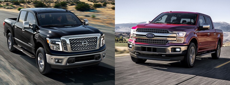 Nissan Titan vs. Ford F-150 Comparison