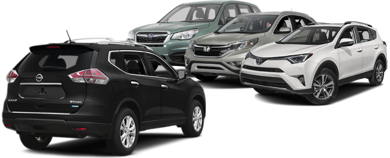 Nissan Rogue vs Toyota RAV4. Honda CRV & Subaru Forester 2017 Nissan Rogue vs 2017 Toyota RAV4, 2016 Honda CRV & 2017 Subaru Forester SUVs