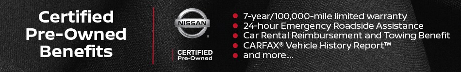 Nissan Certified Pre-Owned Vehicles at County Line Nissan North