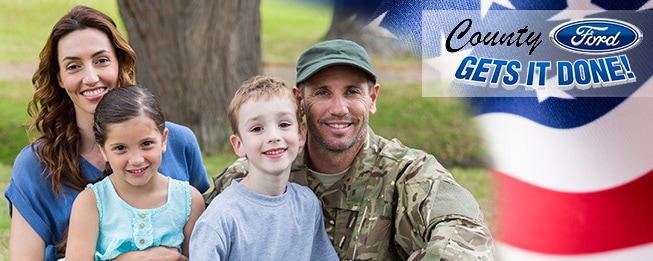 County Ford Military Appreciation Program in Graham NC