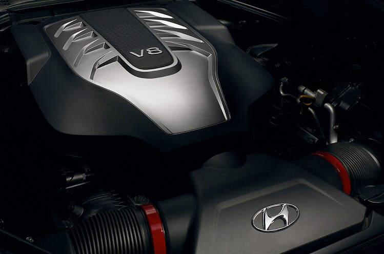 GEngine.jpg 2016Hyundai Genesis engine in Tampa