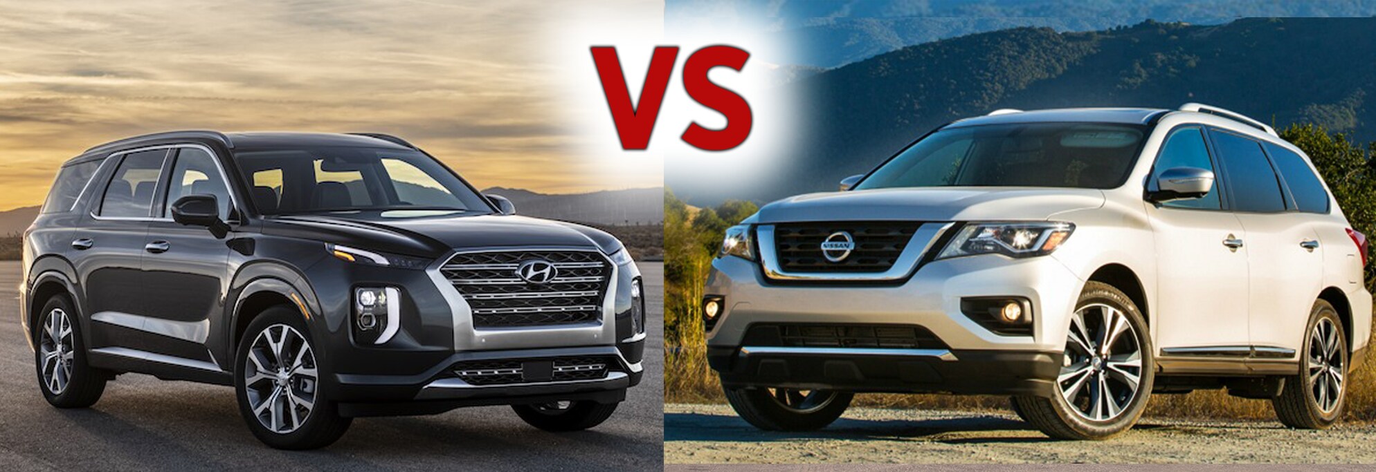 Palisade vs Pathfinder Hyundai Palisade versus Nissan Pathfinder