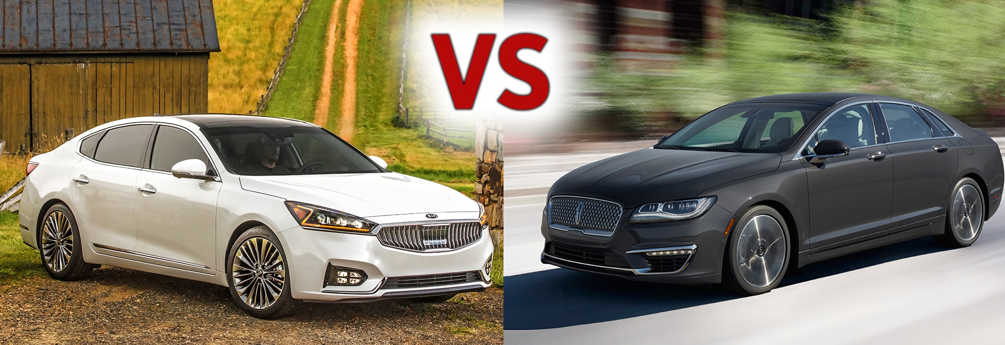 Cadenza vs MKZ Kia Cadenza versus Lincoln MKZ