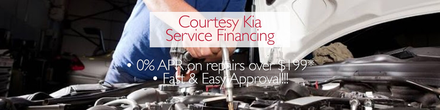 Kia Service Financing