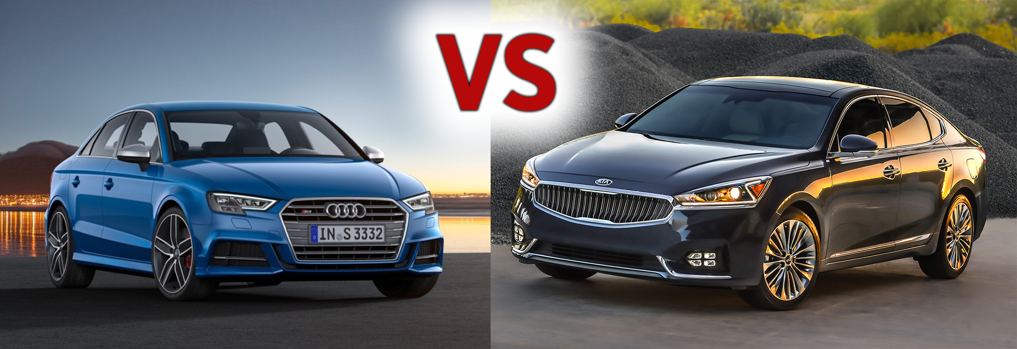 Cadenza vs S3 Kia Cadenza versus Audi S3