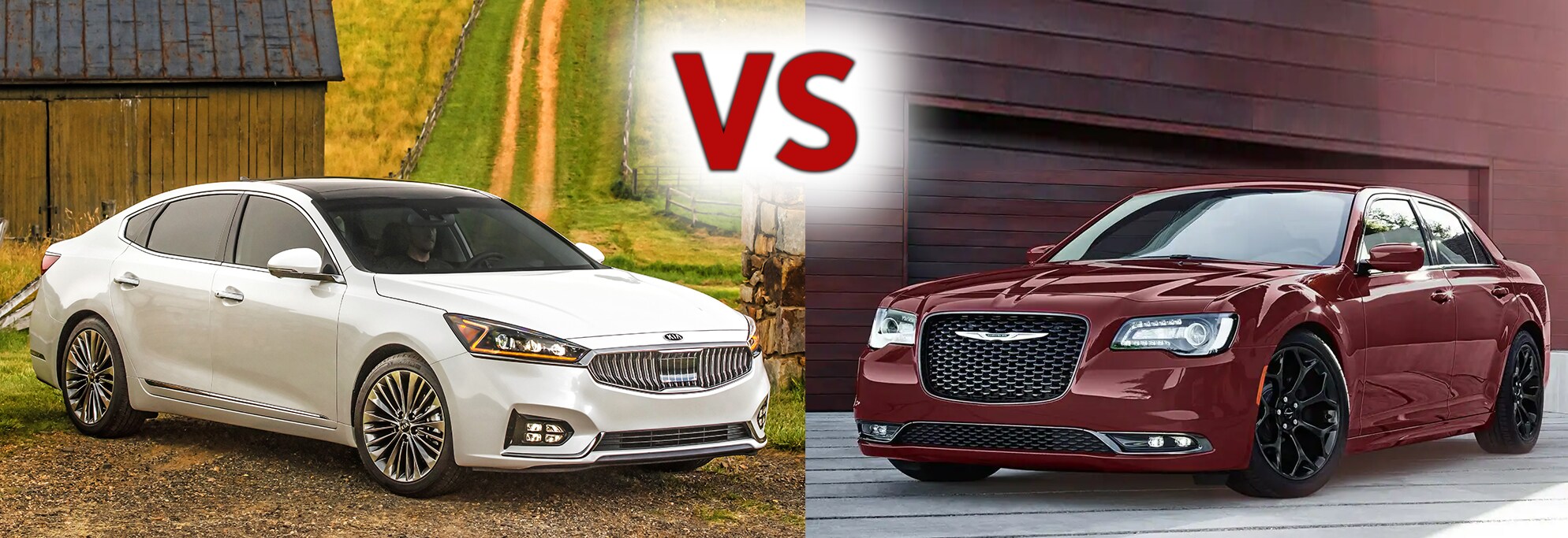 Cadenza vs 300 Kia Cadenza versus Chrysler 300