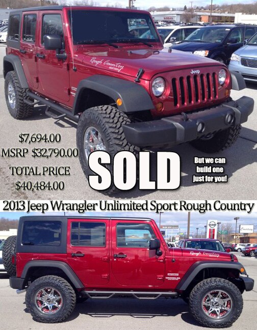 Jeep Custom Performance Specialist Altoona PA New and Used Jeep