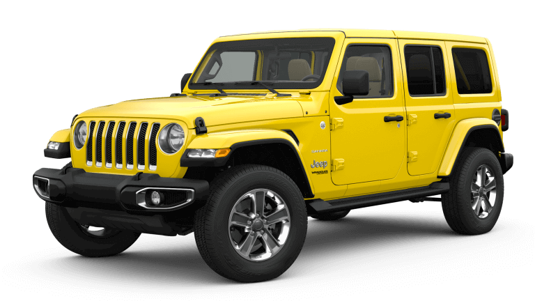 2020 Jeep Wrangler Sahara Altitude - Hellayella yellow