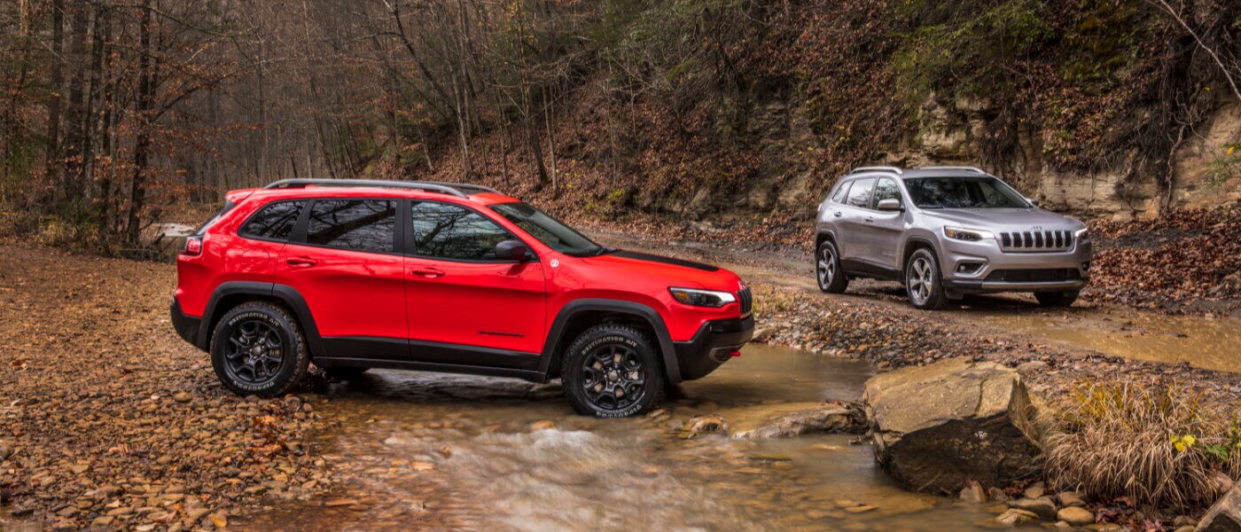 2020 Jeep Cherokee parked