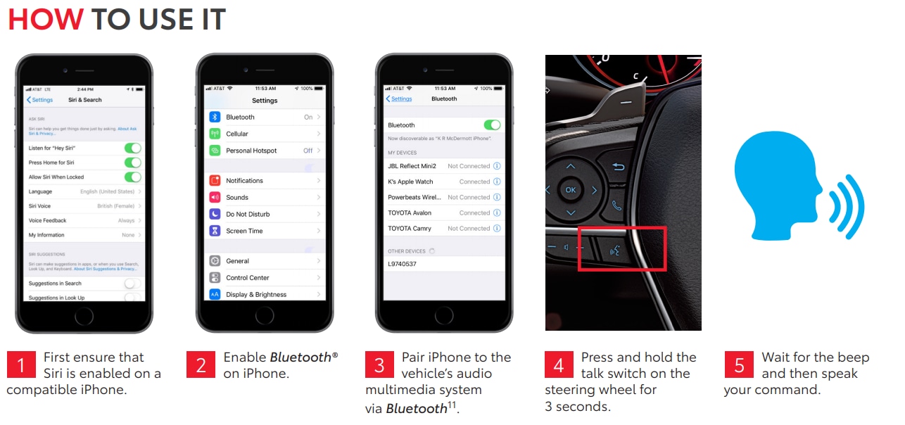 Using Siri Hands Free In Your New Toyota At Courvelle Toyota In Lafayette, LA Using Siri Hands Free In Your New Toyota At Courvelle Toyota In Lafayette, LA