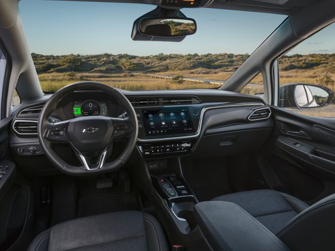 New Braunfels 2023 Chevrolet Bolt EV interior