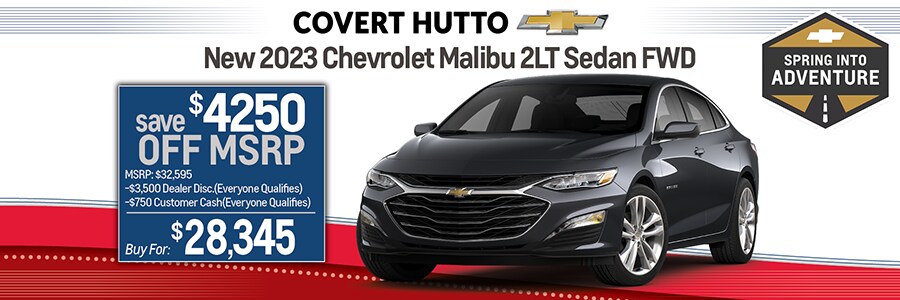 Hutto Dealer TX Malibu Special Offer