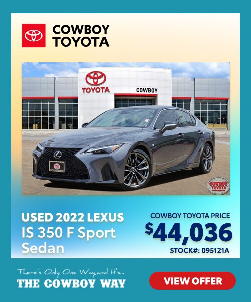 Pre-Owned Vehicle Specials | Cowboy Toyota