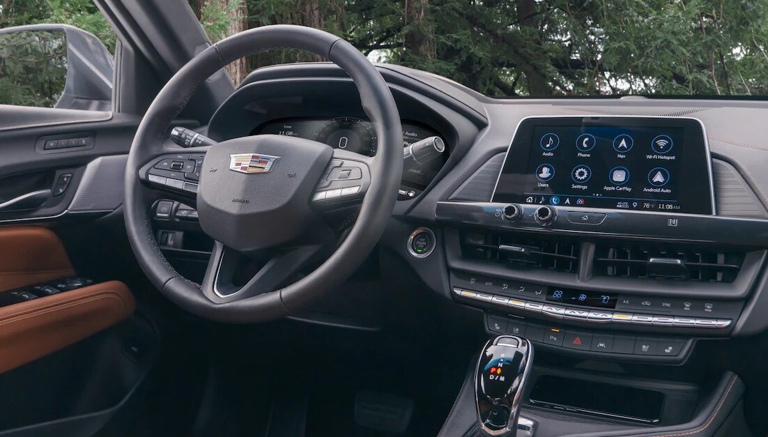 2021 Cadillac CT4 Cockpit