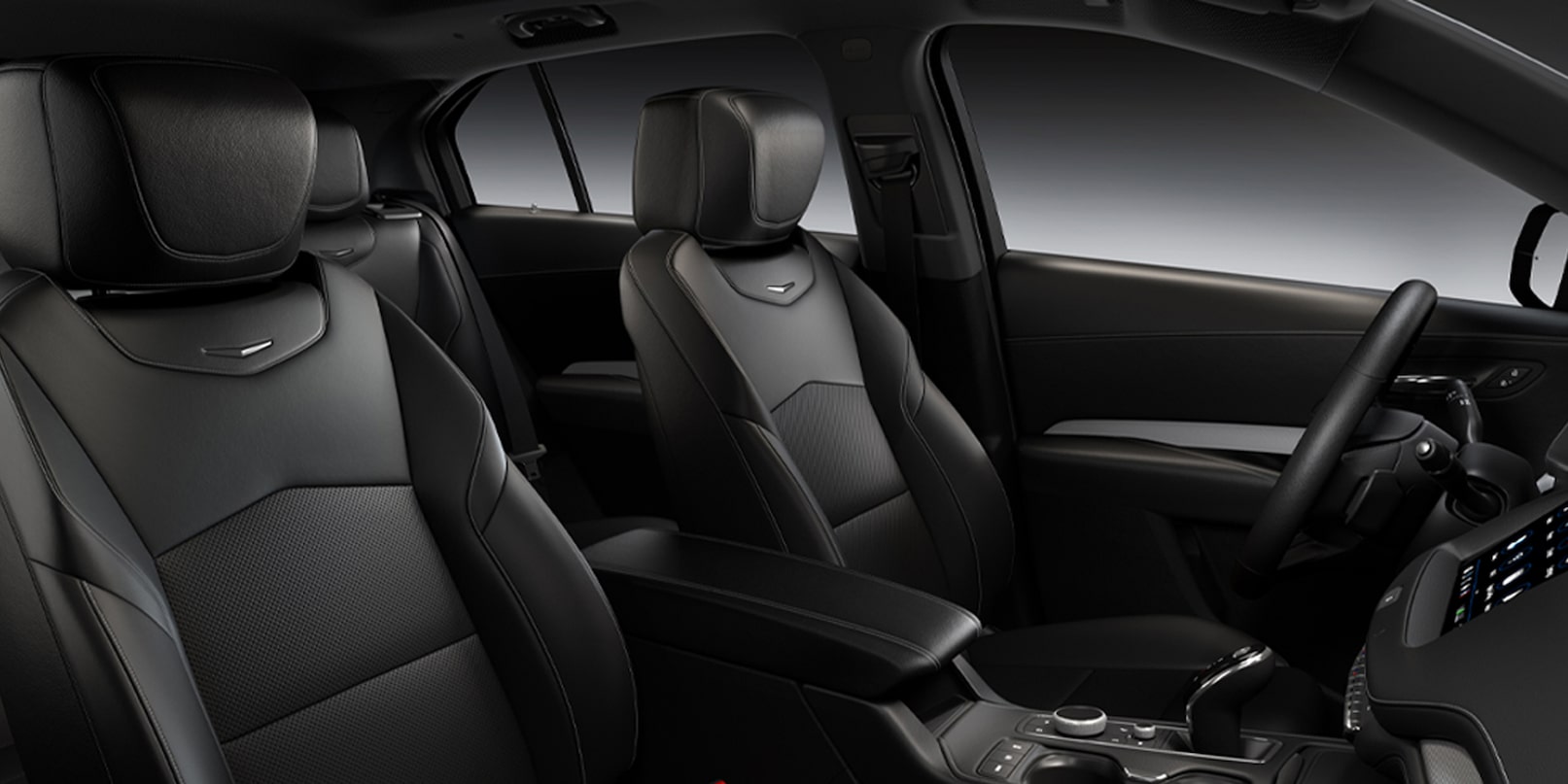Interior of the 2021 Cadillac XT4