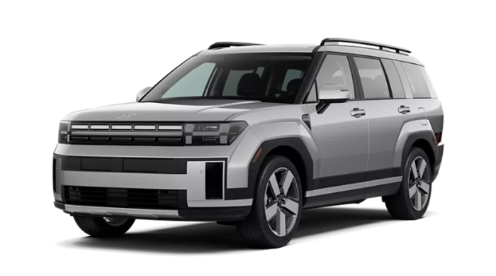 Hyundai Santa Fe Limited Shimmering Silver