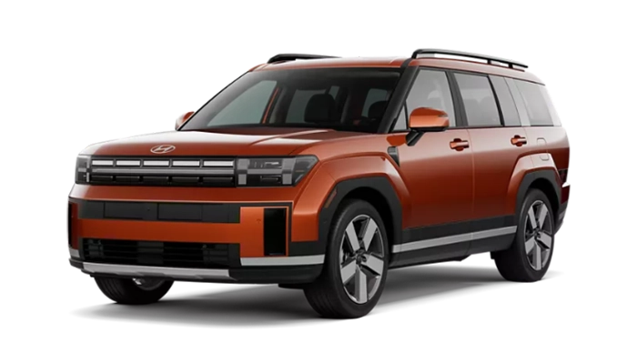 Hyundai Santa Fe Limited Terracotta Orange