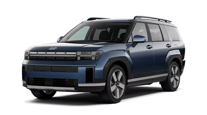 Hyundai Santa Fe Limited Atlantis Blue