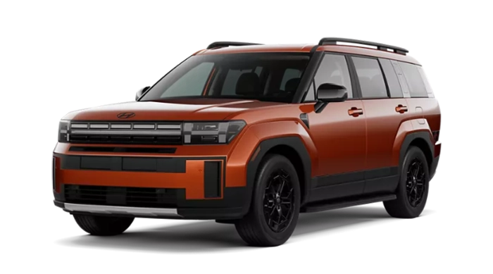 Hyundai Santa Fe XRT Terracotta Orange
