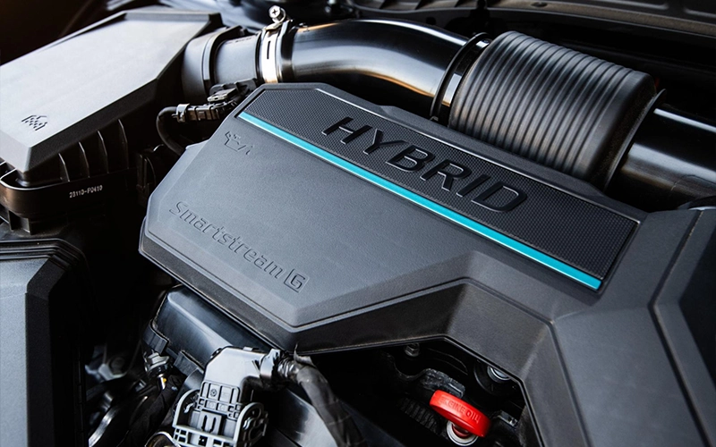 Hyundai Santa Fe Hybrid Engine