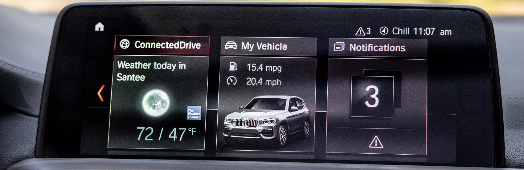 BMW X3 Interior Technology