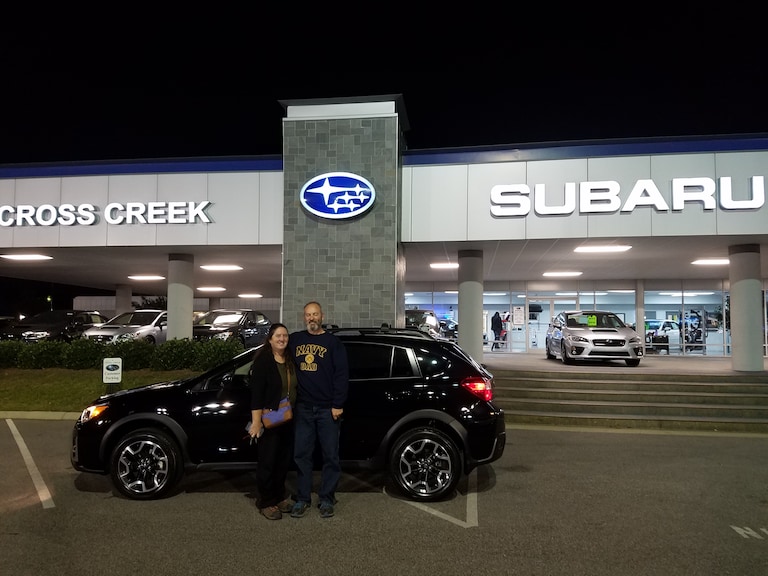 Mr & Mrs Jordan purchased their first Subaru - this 2016 Subaru Crosstrek and it was our showroom model!.jpg