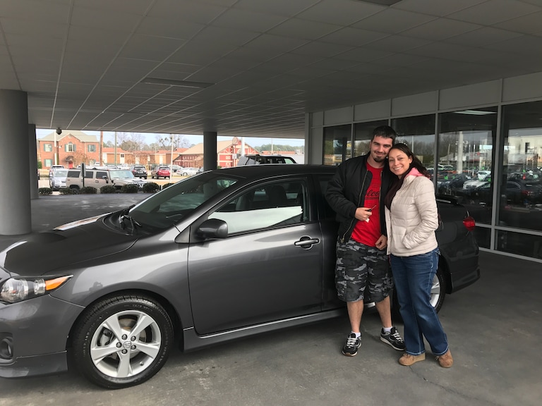 Mr & Mrs Dacci with their 2012 Corolla.JPG