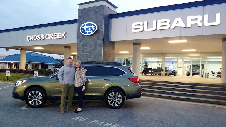 Will & Samantha with their 2016 Wilderness Green Outback.jpg