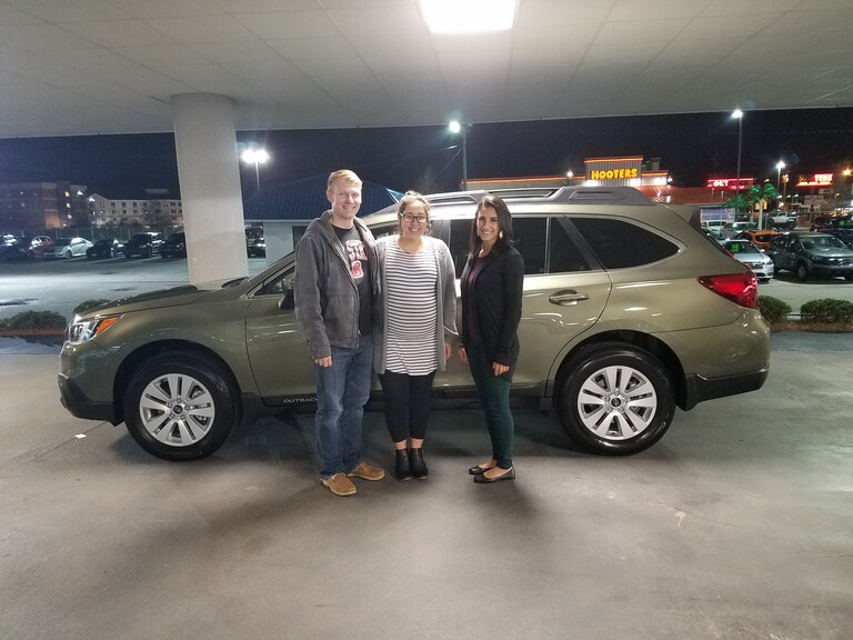 Ashley & Benjamin Wingler upgraded Ben's FRS for the Outback as they prepare for their first child in April!!.jpg