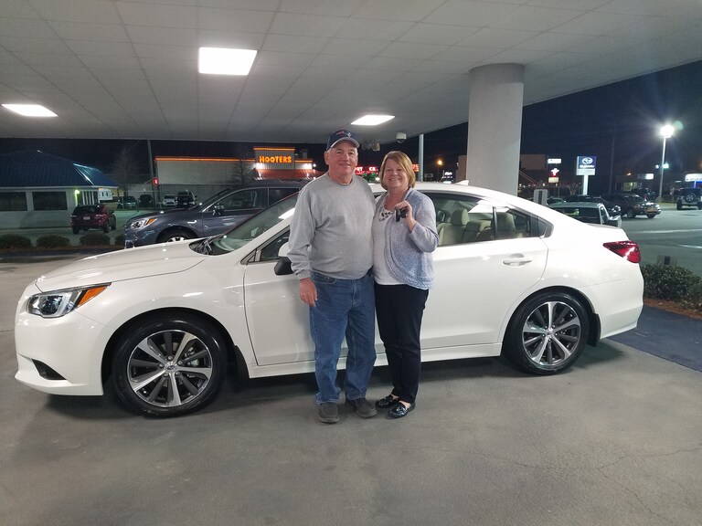 Mr & Mrs Elliot and their new 2017 Legacy.jpg