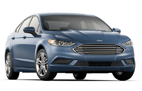 2018 Ford Fusion SE shown