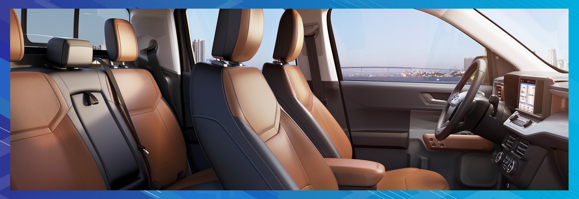 2022 Ford Maverick interior