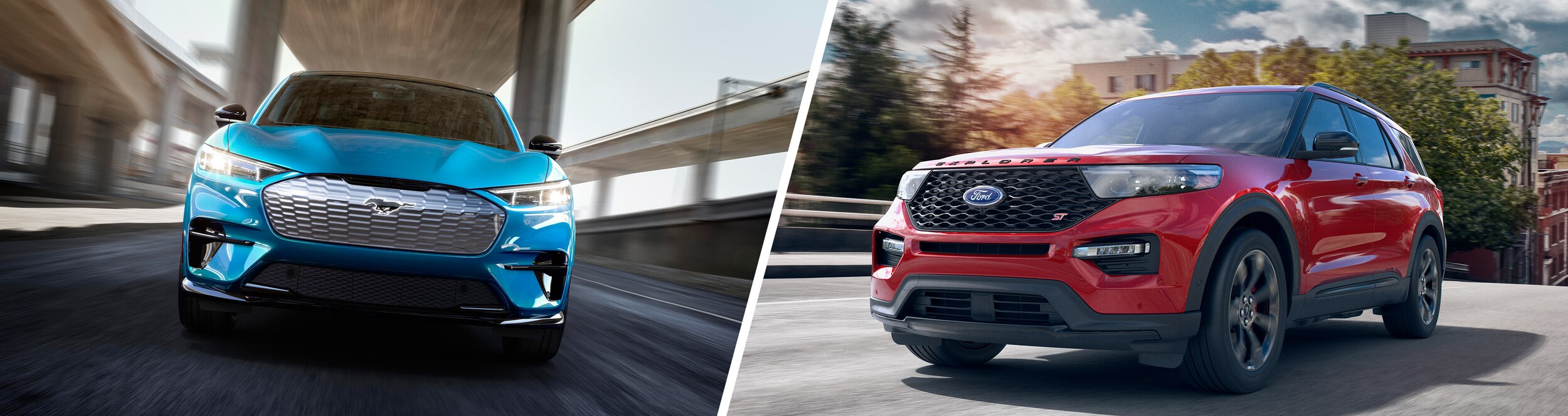 2021 Ford Mustang Mach-E 2020 Ford Explorer