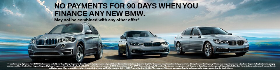 BMW 90 Days No Payment