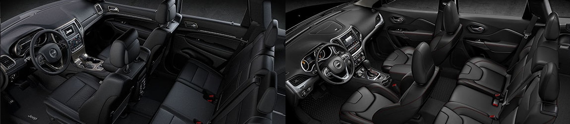 2016 Jeep Cherokee vs Grand Cherokee interior