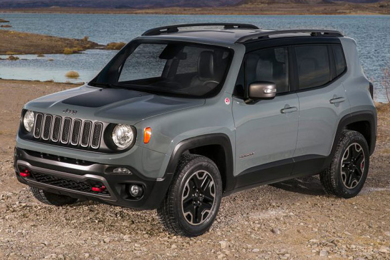 White 2016 Jeep Renegade